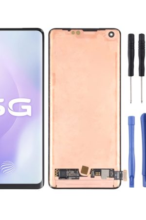 Schermo LCD originale per Vivo X50 Pro + / X50 Pro Plus / iQOO 5 Pro 5G V2025A V2011A con digitalizzatore assemblaggio completo