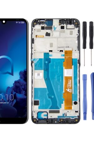 Schermo LCD e digitalizzatore assemblaggio completo con cornice per Alcatel 3 / 3L 2019 OT-5053 5053K, For Alcatel 3 / 3L 2019