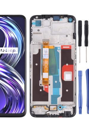 Schermo LCD e digitalizzatore assemblaggio completo con cornice per OPPO Realme 8i RMX3151, For OPPO Realme 8i