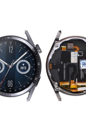 Per Huawei Watch GT 3 46mm edizione cavo singolo digitalizzatore schermo LCD originale assemblaggio completo con telaio, For Huawei Watch GT 3 46mm Single Cable Edition (Black), For Huawei Watch GT 3 46mm Single Cable Edition (Silver)