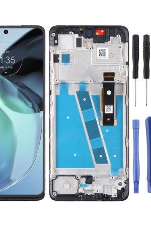 Schermo LCD originale per Motorola Moto G72 Digitizer Assemblaggio completo con cornice