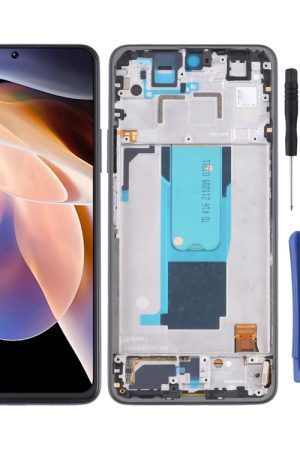 Schermo LCD originale e digitalizzatore assemblaggio completo con cornice per Xiaomi Redmi Note 11 Pro Cina/Redmi Note 11 Pro + 5G/11i/11i HyperCharge, For Xiaomi Redmi Note 11 Pro China(Original)