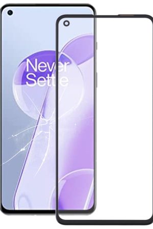 Per OnePlus 9RT 5G MT2110 MT2111 Lente in vetro esterna per schermo anteriore con adesivo OCA otticamente trasparente, For OnePlus 9RT 5G