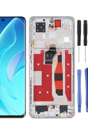 Schermo LCD originale e digitalizzatore assemblaggio completo con cornice per Honor 60 Pro, For Honor 60 Pro (Original), For Honor 60 Pro