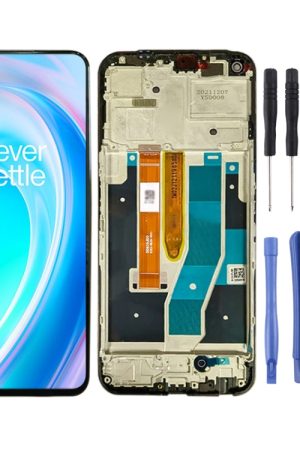 Schermo LCD IPS per OnePlus Nord CE 2 Lite 5G CPH2381 CPH2409 Digitizer assemblaggio completo con cornice, For OnePlus Nord CE 2 Lite 5G