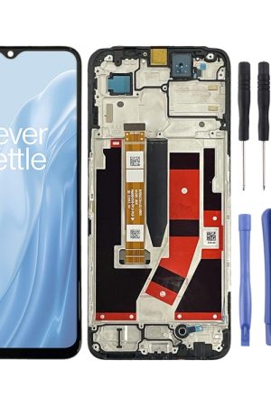 Schermo LCD IPS per OnePlus Nord N300 Digitizer assemblaggio completo con cornice, For OnePlus Nord N300