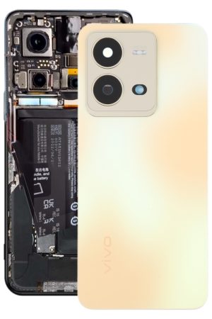 Per vivo V25 Cover posteriore batteria originale con copriobiettivo fotocamera, For vivo V25