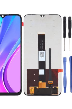 Schermo LCD originale e assemblaggio completo di digitalizzatore per Xiaomi Redmi 9 India versione M2006C3MII M2004C3MI