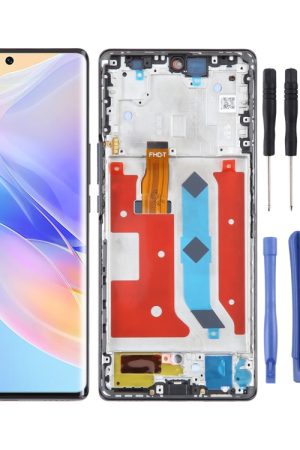 Schermo LCD originale per Honor 60 SE Digitizer Assemblaggio completo con cornice, For Honor 60 SE (Original)