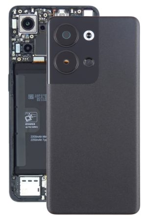 Per OPPO Reno9 Cover posteriore batteria originale con copriobiettivo fotocamera, For OPPO Reno9