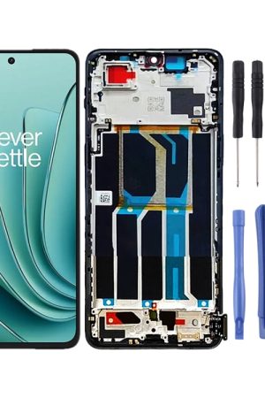 Per OnePlus Ace 2V PHP110 digitalizzatore schermo LCD originale assemblaggio completo con cornice, For OnePlus Ace 2V