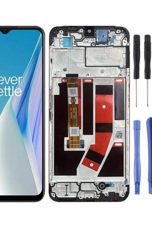 Per OnePlus Nord N20 SE CPH2469 Digitalizzatore schermo LCD assemblaggio completo con cornice