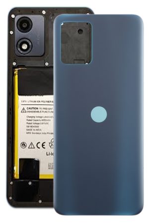 Per la copertura posteriore della batteria originale Motorola Moto E13, For Motorola Moto E13