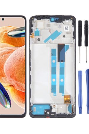 Per Xiaomi Redmi Note 12 Pro 4G OLED Materiale LCD Screen Digitizer assemblaggio completo con cornice