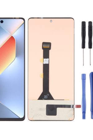 Per Tecno Pova 6 Schermo LCD AMOLED originale con digitalizzatore assemblaggio completo