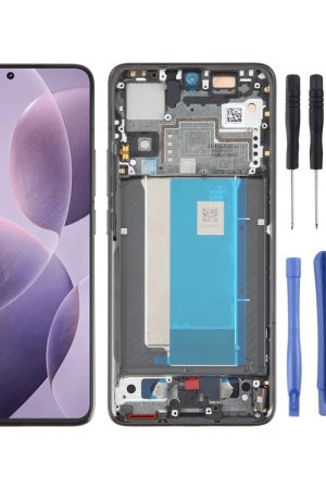 Per Xiaomi Redmi K70 Digitalizzatore schermo LCD in materiale AMOLED originale assemblaggio completo con cornice, For Xiaomi Redmi K70 (Original)