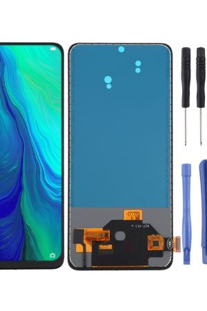 Per OPPO Reno 5G TFT Materiale Schermo LCD e digitalizzatore assemblaggio completo, nessuna identificazione delle impronte digitali