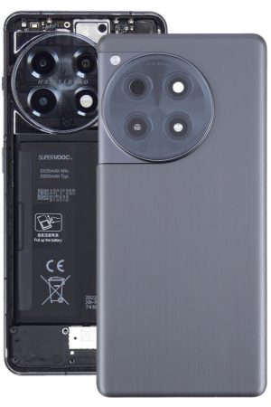 Per OnePlus 12R CPH2609 CPH2585 Cover posteriore in vetro originale per batteria con obiettivo della fotocamera, For OnePlus 12R(Original), For OnePlus 12R (Original)