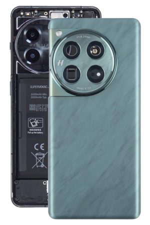 Per OnePlus 12 PJD110 CPH2573 CPH2581 Cover posteriore in vetro originale per batteria con obiettivo della fotocamera, For OnePlus 12(Original with Camera Lens Frame)