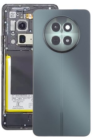 Per Realme 12 Cover posteriore batteria originale con cornice centrale, For Realme 12 5G