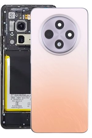 Per OPPO Reno12 F Cover posteriore batteria originale con cornice centrale, For OPPO Reno12 F