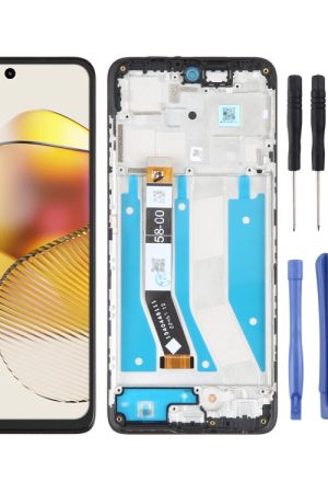 Per Motorola Moto G73 OEM LCD Screen Digitizer Assembly completo con telaio