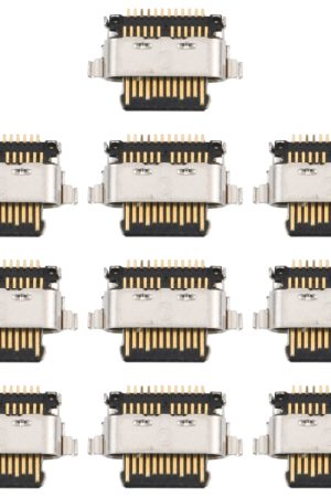 Per Motorola Moto G60 / G60s Connettore porta di ricarica da 10 pezzi