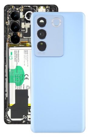 Per vivo V27 / V27 Pro Cover posteriore della batteria con copriobiettivo della fotocamera, For vivo V27 / V27 Pro