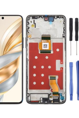 Per Honor X60 Schermo LCD originale Digitizer assemblaggio completo con telaio, For Honor X60 (Original)