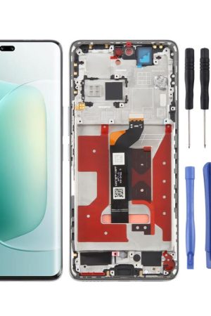 Per Honor 300 Pro Schermo LCD originale Digitizer assemblaggio completo con telaio, For Honor 300 Pro (Original)