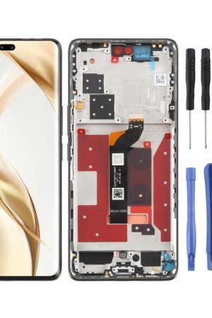 Per Honor 200 Pro Schermo LCD originale Digitizer assemblaggio completo con telaio, For Honor 200 Pro (Original)