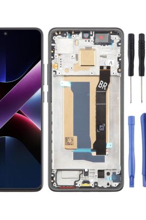 For Xiaomi Poco X7 Pro AMOLED Original LCD Screen Digitizer Full Assembly with Frame, For Xiaomi Poco X7 Pro(Original)