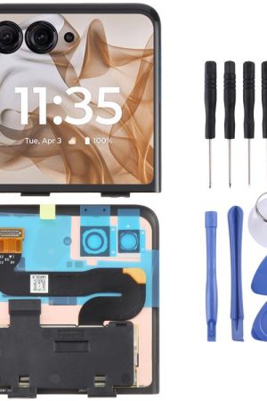 Per Motorola Razr 50 Schermo LCD secondario originale con digitalizzatore Assemblaggio completo