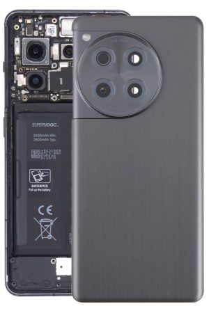 For OnePlus 12R Back Cover with Camera Lens Cover, For OnePlus 12R (with Camera Lens Frame)