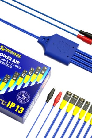 Cavo di prova dell'alimentazione dell'aria di potenza del meccanico Cavo di prova del cavo per iPhone 6-13 Pro Max