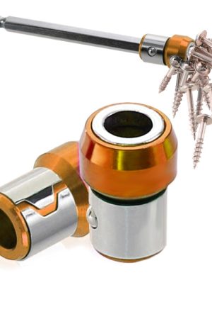 Testa del cacciavite interamente in metallo più magnete, CQ-24 Orange