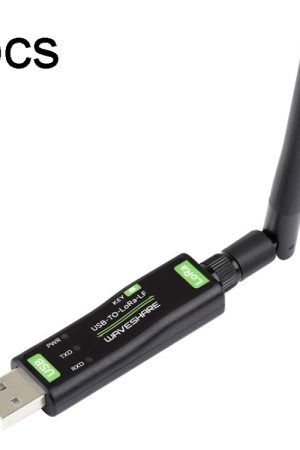 Modulo di trasferimento dati Waveshare da USB a LoRa da 2 pezzi basato su SX1262, LF Version Using TCXO Crystal Oscillator, HF Version Using TCXO Crystal Oscillator, LF Version Using XTAL Crystal Oscillator, HF Version Using XTAL Crystal Oscillator