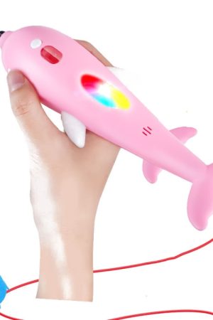 Penna per stampa 3D Pennello per graffiti per pittura tridimensionale, Dolphin Pink