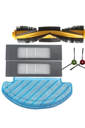 Accessori per robot spazzatori per aspirapolvere adatti per Ecovacs Deebot T8 AIVI/T8 MAX,Accessori, Suit, 3 PCS Rag, 4 PCS Side Brush, 4 PCS Filter, Main Brush