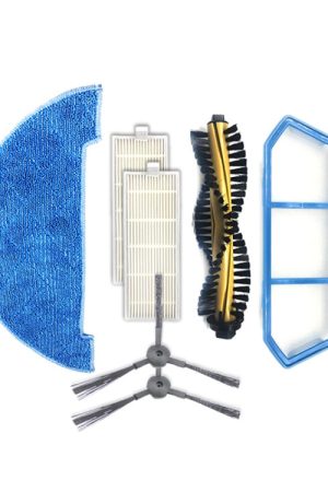 Accessori per spazzatrici per Ilife A4, 1 Set, 3 PCS Side Brush, 3 PCS Rag, 5 PCS Filter