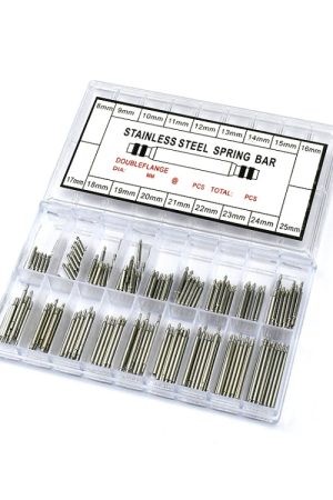 Barra della molla dell'imballaggio della scatola senza giunte dell'acciaio inossidabile, 180 PCS / Box C014 8-25mm, 270 PCS / Box C015 8-25mm, 360 PCS / Box C016 8-25mm