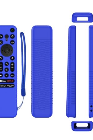 Custodia protettiva anti-caduta in silicone per telecomando vocale Y56 per Sony RMF-TX800U/C/P/T/900U, For Sony RMF-TX800U/C/P/T/900U(Blue), For Sony RMF-TX800U/C/P/T/900U(Red), For Sony RMF-TX800U/C/P/T/900U(Luminous Blue)...