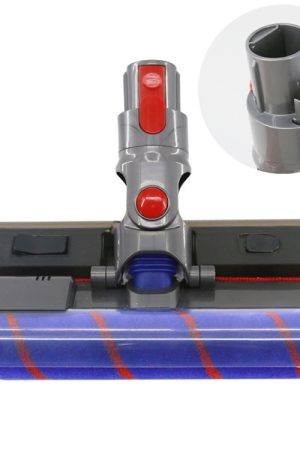 Testa della spazzola per pavimenti dell'aspirapolvere con luce verde, For Dyson  V7 / V8 / V10 / V11 / V15+Water Tank, For Dyson V10 Slim V12 Slim, For Dyson V7 V8 V10 V11 V15, For Dyson V10 Slim V12 Slim+Water Tank
