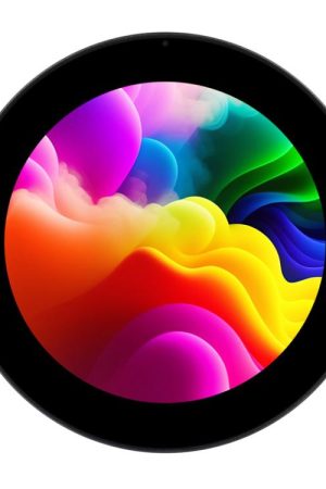 WAVESHARE 31523 ESP32-P4 Touch Circular LCD Screen Development Board, 3.4 inch, 4 inch