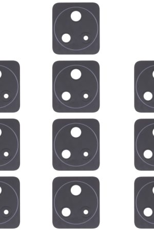 Obiettivo per fotocamera posteriore da 10 pezzi, For Xiaomi Redmi K50/Redmi K50 Pro, For XiaomiRedmi Note 11 Pro 4G / Note 11 Pro+ 5G India / Note 11E Pro, For Xiaomi Poco X4 Pro 5G, For Xiaomi Poco M4 Pro 4G, For Xiaomi Poco M3 Pro 5G...