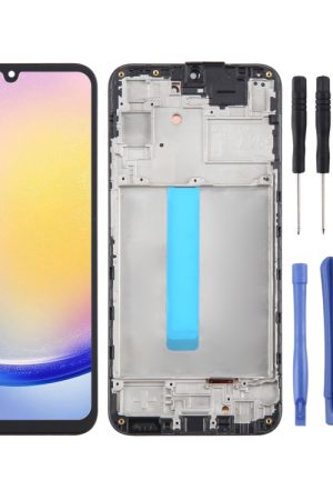 Schermo LCD originale per assemblaggio completo di digitalizzatore con cornice, For Samsung Galaxy A25 SM-A256B, For Samsung Galaxy A15 5G SM-A156B, For Samsung Galaxy A35 SM-A356B, For Samsung Galaxy A05s SM-A057F, For Samsung Galaxy M14 SM-M146B...