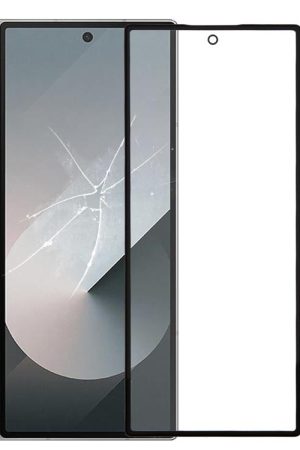 Lente esterna in vetro dello schermo secondario LCD con adesivo OCA otticamente trasparente, For Samsung Galaxy Z Fold6 SM-F956B, For Samsung Galaxy Z Fold5 SM-F946B, For Samsung Galaxy Z Fold4 SM-F936B/W23, For Samsung Galaxy Z Fold3 SM-F926B/W22...