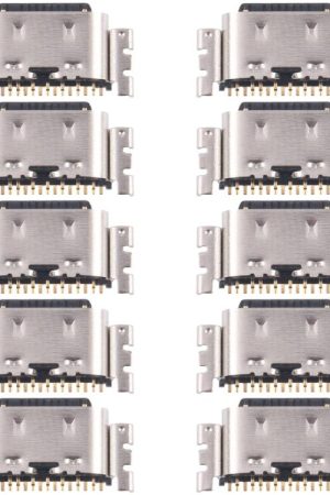 Connettore porta di ricarica originale da 10 pezzi, For Tecno Pova 6 Neo 4G, For Tecno Pova 6, For Tecno Camon 30 Pro, For Tecno Camon 30 4G CL6, For Tecno Pova 6 Pro 5G LI9, For Tecno Spark 20 Pro+ KJ7, For Tecno Spark 20 Pro KJ6...