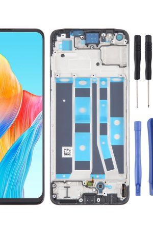 Digitalizzatore schermo LCD AMOLED originale assemblaggio completo con cornice, For OPPO A78 4G CPH2565, For OPPO Reno8 Z 5G, For OPPO Reno8 4G, For OPPO Reno8 Lite 5G, For OPPO Reno8 5G, For OPPO F21 Pro 5G, For OPPO F21 Pro, For OPPO Reno7 Lite...