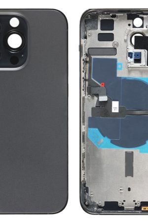 Per iPhone 14 Pro Max Cover posteriore batteria con cavo flessibile di alimentazione + volume + modulo di ricarica wireless, China Version, CE EU Version, US Version